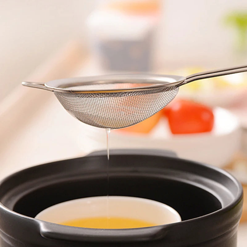 Lot de 3 Chinois Cuisine en Acier Inoxydable
